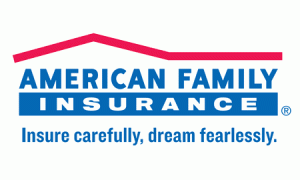 Logo: American Family Insurance: Insure carefully, dream fearlessly.