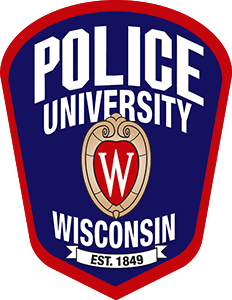 Logo: University of Wisconsin Police, est.1849.